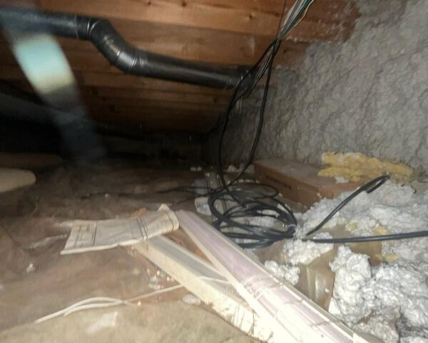 Crawl Space Humidity and Mold Control in Noblesville, IN - Before Photo