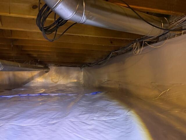 Crawl Space Humidity and Mold Control in Noblesville, IN - After Photo