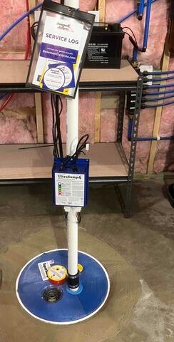 Basement Sump Pump Replacement in Auburn, IN - After Photo
