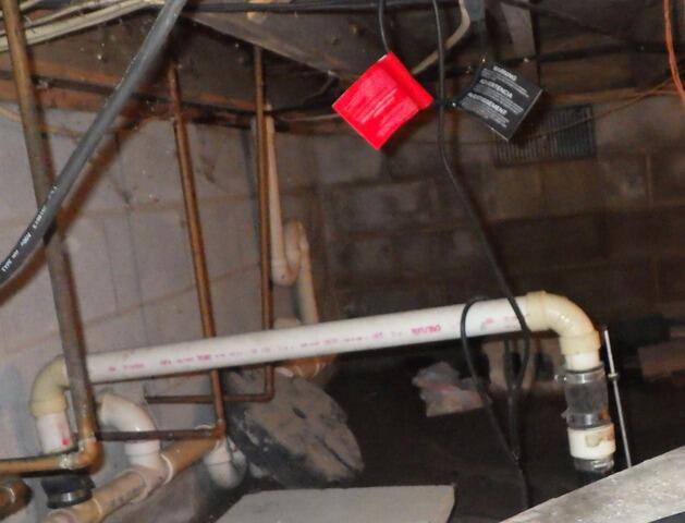 Wet Basement Cellar Repair in Upland, IN - Before Photo