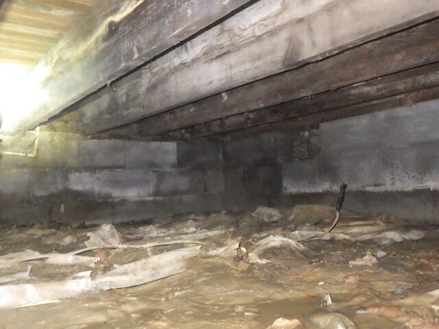 Flooded Crawl Space Repair in Hartford City, IN - Before Photo