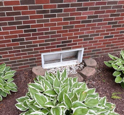 Basement Window Well Installation in Spencerville, IN - Before Photo