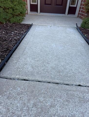 Concrete Sidewalk Leveling in New Palestine, IN - After Photo