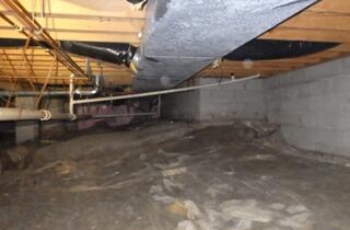 Crawl Space Encapsulation in Martinsville, IN