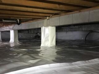 Crawl Space Encapsulation & Waterproofing in Fishers, IN