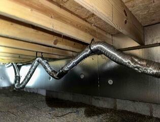 Crawl Space Insulation & Framing Repair in Ingalls, IN