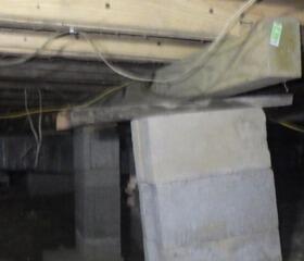 Crawl Space Floor Support and Encapsulation in Upland, IN