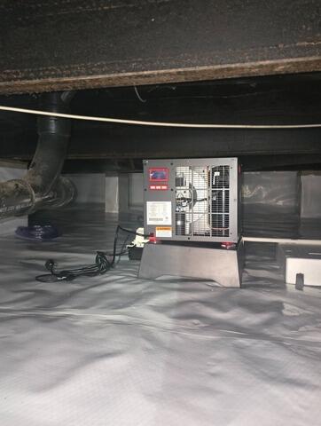 Crawl Space Encapsulation & Air Quality Upgrade in Elon, NC - Protecting the Health of a 91-Year-Old Homeowner