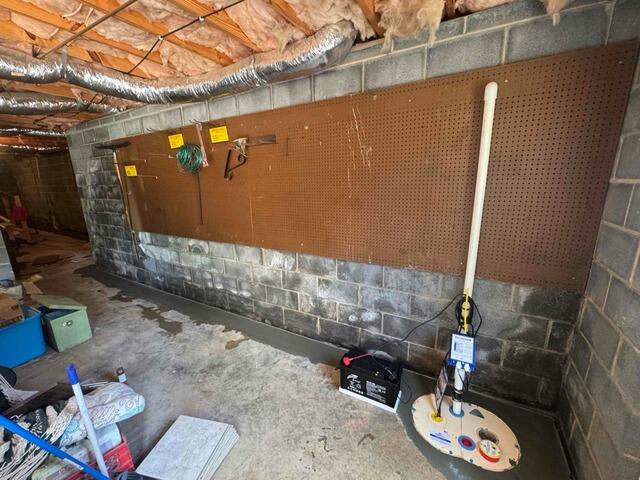 Basement Waterproofing & Sump Pump Installation - East Bend, NC
