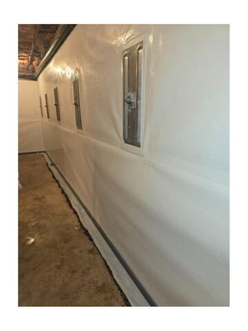 GeoLock Wall Anchor Installation & Basement Waterproofing in Kernersville, NC