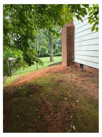 Foundation Stabilization with Push Piers in Winston-Salem, NC - After Photo
