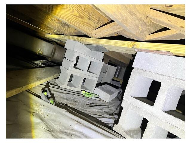 Crawl Space Structural Repair with SmartJacks in Wilson, NC