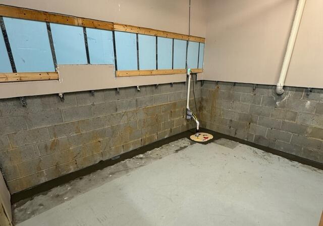 Basement Waterproofing and Drainage System Installation - Raleigh, NC