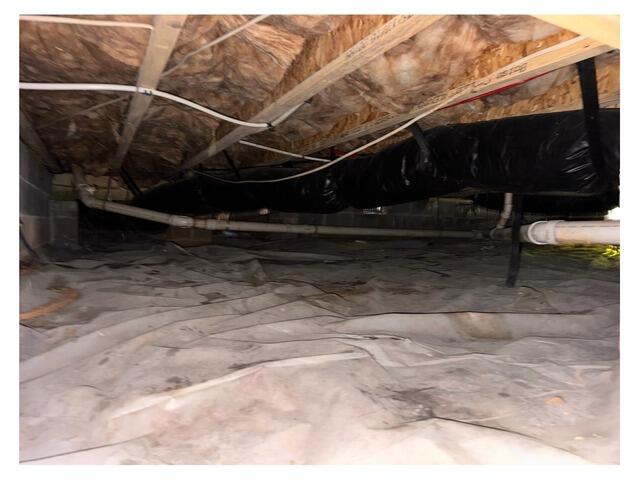 Crawl Space Moisture Control with SaniDry Sedona Installation - Before & After