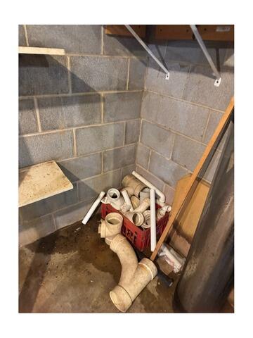 Basement Water Intrusion Repair and Moisture Control Installation - Yadkinville, NC