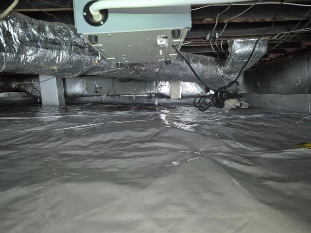 From Damp & Dirty to Clean & Protected: Crawl Space Transformation in Asheboro, NC - After Photo