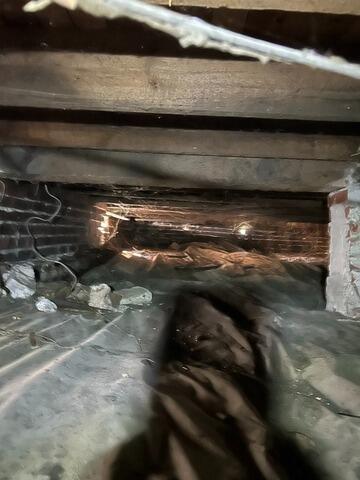SmartJack Support Upgrade in Tarboro, NC Crawl Space