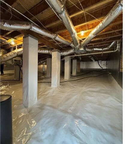 Full Crawl Space Encapsulation & Moisture Control - Durham, NC - After Photo