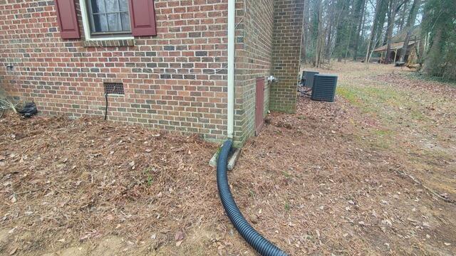 Helical Pier Installation Stabilizing Foundation in Raleigh, NC - After Photo