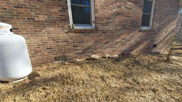 Chapel Hill, NC | Helical Pier Installation to Stabilize Settling Foundation - After Photo