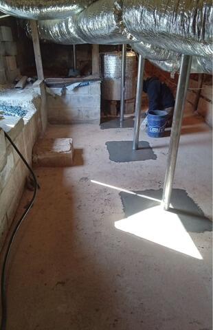 SmartJack Crawl Space Support Installation | Hillsborough, NC - After Photo