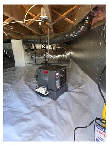 Mebane, NC Crawlspace Transformation with SaniDry Sedona