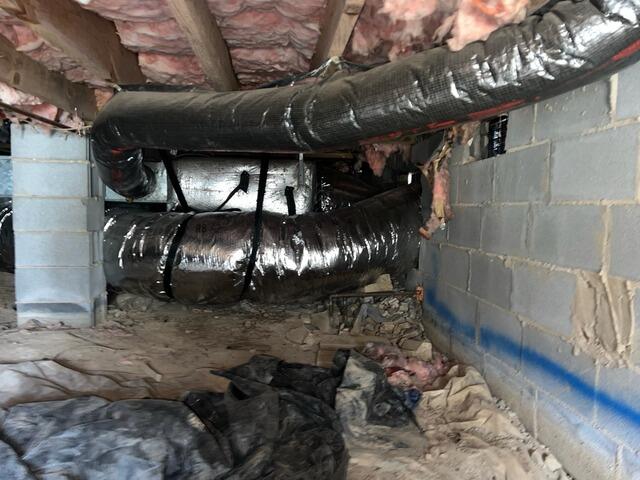 Mebane, NC Crawlspace Transformation with SaniDry Sedona
