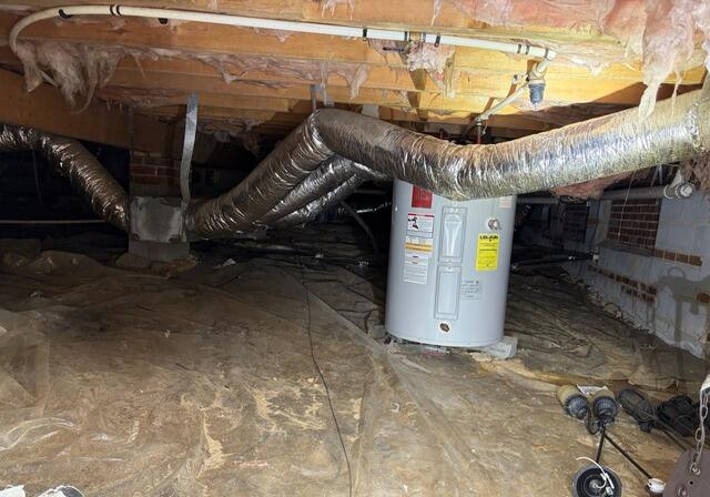 Moisture Problems Solved with Crawl Space Encapsulation - Kernersville, NC - Before Photo