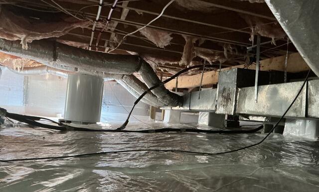 Moisture Problems Solved with Crawl Space Encapsulation - Kernersville, NC - After Photo