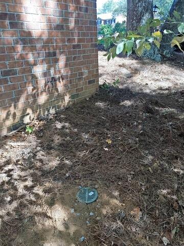 Exterior Drainage System Installation in Kernersville, NC - After Photo