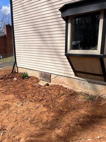 Foundation Stabilization with Helical Pier Installation in Winston-Salem, NC - After Photo
