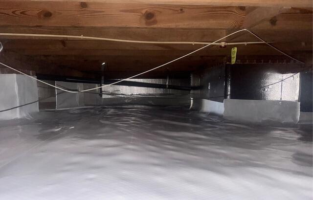 Moisture & Humidity Concerns Solved with Crawl Space Encapsulation in Raleigh, NC - After Photo