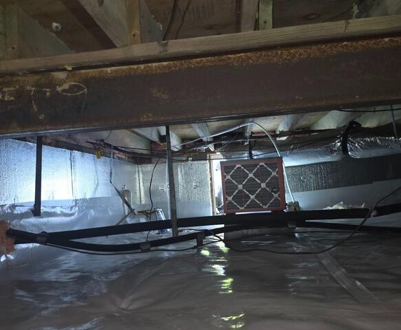 Moisture & Humidity Issues Resolved with Crawl Space Encapsulation in Raleigh, NC