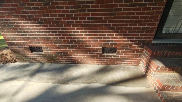 Helical Piers Stabilize Settling Foundation in Rocky Mount, NC - After Photo