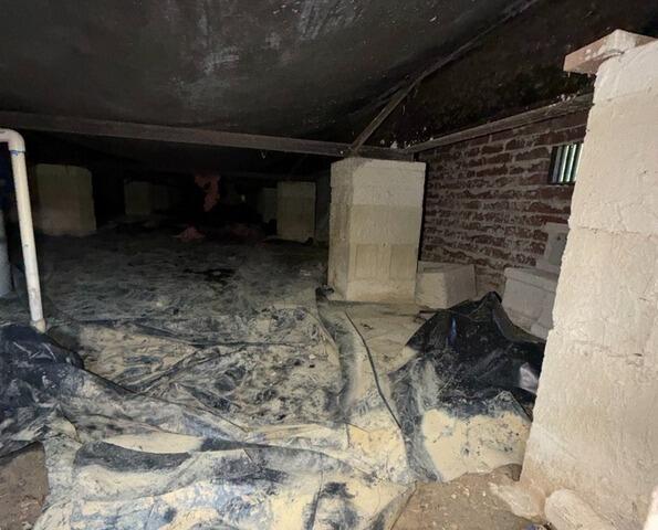 Crawl Space Encapsulation & SaniDry Sedona Installation in Garner, NC - Before Photo