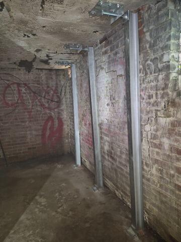 Durham, NC Basement Wall Repair for Bowing & Cracked Foundation Walls