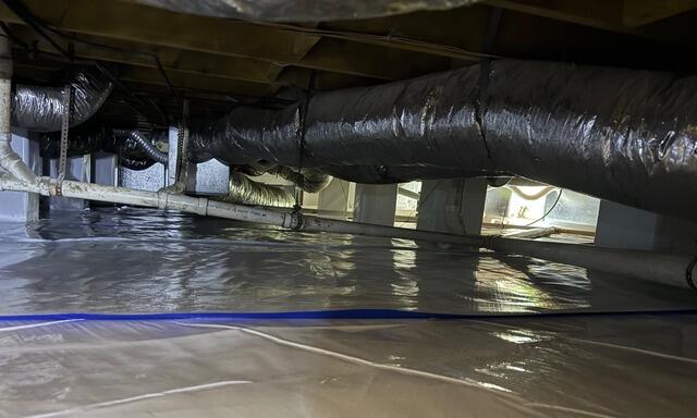 Crawl Space Encapsulation Transformation in Roxboro, NC - After Photo