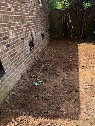 Helical Pier Installation Stabilizes Settling Foundation in Greensboro, NC - After Photo