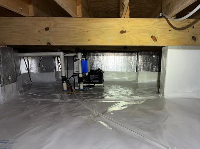 Moisture Problems Solved with Crawl Space Encapsulation in Moyock, NC - After Photo