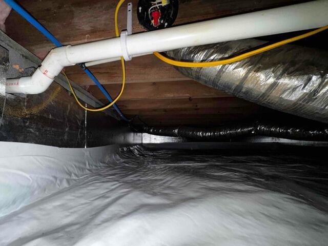 From Dusty to Dry: Crawl Space Encapsulation in State Road, NC - After Photo