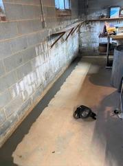 Waterproofing Seeping Block Walls in Winston-Salem, NC