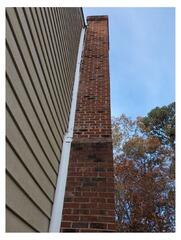 Stabilizing Brick Chimney in Cary, NC