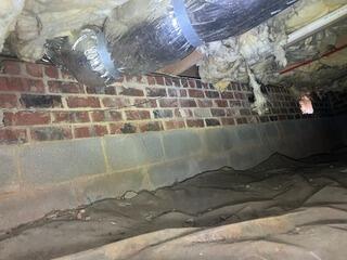 Insulated Crawl Space in Cary, NC