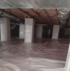 From Damp to Protected: Full Crawl Space Encapsulation - Jefferson, NC