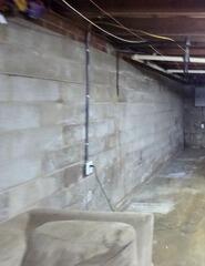 Reinforcing Bowing Basement Walls with CarbonArmor - Lexington, NC