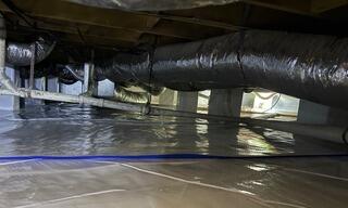 Crawl Space Encapsulation Transformation in Roxboro, NC