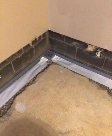 Wet basement repair in Wardensville, WV