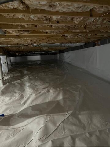 Crawl Space Encapsulation in Whitetop, VA - After Photo
