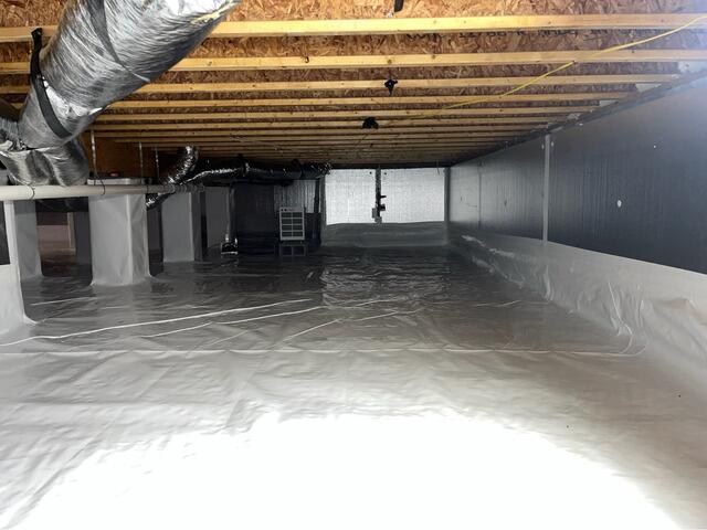 Crawl Space Makeover in Wytheville, Virginia - After Photo