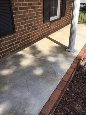 Concrete Repair in Mineral, Virginia - After Photo